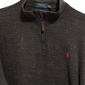 Polo Ralph Lauren Estate Rib Pullover Dark Gray Men’s Size XXL